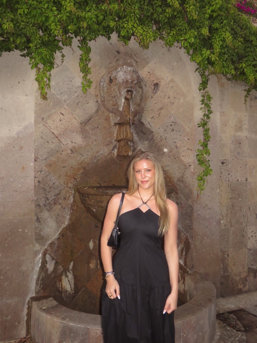 Aqua Black Maxi Dress